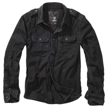 Koszula Brandit Vintage Shirt longsleeve black XXL