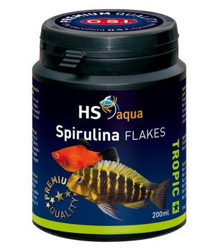 O.S.I. HS AQUA SPIRULINA FLAKES 200ml 35G POKARM