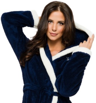 ХАЛАТ ЖЕНСКИЙ ДЛИННЫЙ БАННЫЙ ХАЛАТ С ВЫШИВКОЙ РОЗОЙ L