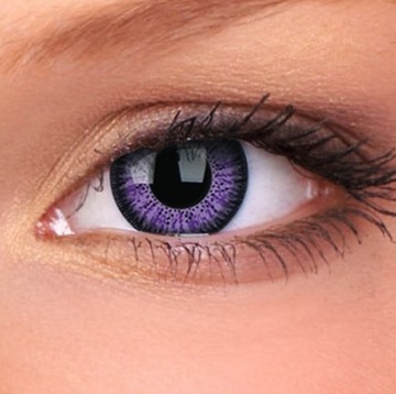 Soczewka Kolorowa Colourvue Vivid VIOLET -0,75