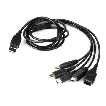 5w1 Kabel USB Ładowarka do Nintendo 2DS 3DS XL NEW
