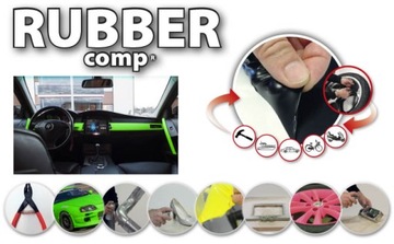 МАТОВАЯ ЧЕРНАЯ РЕЗИНОВАЯ ФОЛЬГА спрей RUBBER MASTON 946