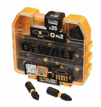 DeWALT DT70555T zestaw bitów udarowych Ph2 25szt