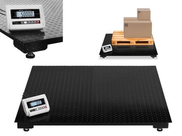 WAGA PLATFORMOWA MAGAZYNOWA 5 TON ZLICZAJĄCA LCD
