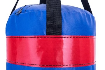 Боксерский комплект детский: синяя сумка 50 см + 4 детских перчаток.