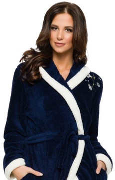 ХАЛАТ ЖЕНСКИЙ ДЛИННЫЙ БАННЫЙ ХАЛАТ С ВЫШИВКОЙ S