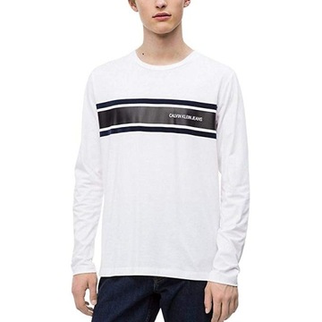 CALVIN KLEIN MĘSKI T-SHIRT LONGSLEEVE KOSZULKA S