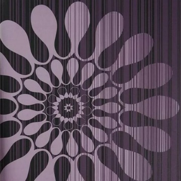 Tapeta Panels fioletowa na Flizelinie Winylowa