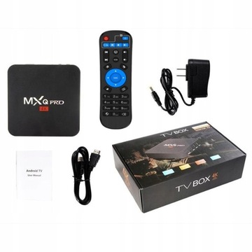 MXQ PRO TV BOX 2 ГБ/16 ГБ ANDROID 9Pie SMART MENU PL