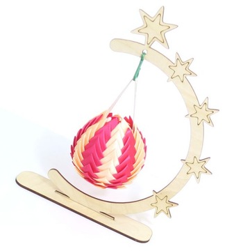 ПОДСТАВКА ДЛЯ ШАРОВ ЕЛКИ до 15см ДЕКУПАЖ DX89