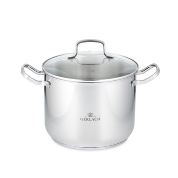 GERLACH BRAVA GARNKI + GARNEK SIMPLE 7 L INDUKCJA