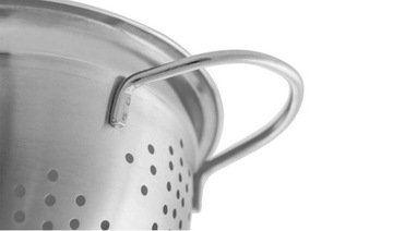 Durszlak Pail Metal Kitchen Fitmer для макаронных ручек с большими 30 см.