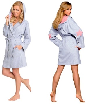 KIM LEKKI MIŁY CUDOWNY SZLAFROK DAMSKI PODOMKA S