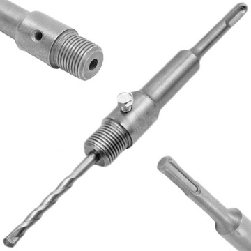 ADAPTER SDS PLUS 160mm PRZEDŁUŻKA DO OTWORNICA