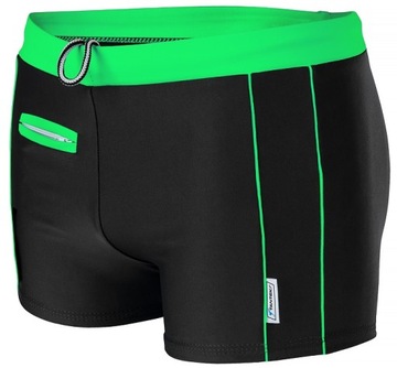 KĄPIELÓWKI męskie STANTEKS z Kieszonką spodenki bokserki na basen XXXL
