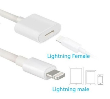 Удлинительный кабель Lightning «папа-мама» для iPhone 1M