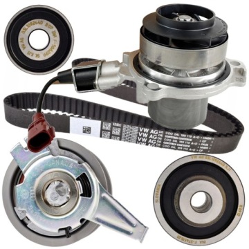 Оригинальный комплект ремня ГРМ Audi OE 04L198119K