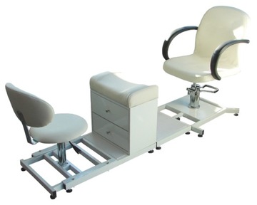 FOTEL KOSMETYCZNY DO PEDICURE POLA PL POWYSTAWOWY