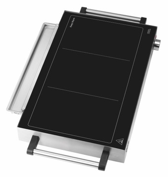 ЭЛЕГАНТНАЯ ГЛАДКАЯ СТЕКЛЯННАЯ ПАНЕЛЬ ДЛЯ ГРИЛЯ BARTSCHER