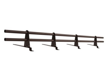 Ochrona rurowa przed śniegiem do blachodachówek 350/20 brąz