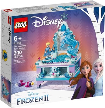 LEGO KRAINA LODU FROZEN 41168 SZKATUŁKA ELSY ZAMEK