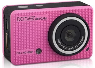 KAMERA SPORTOWA FULL HD DENVER ACT5020TWC Z WIFI + WODOODPORNE ETUI