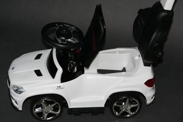 Коляска Mercedes GL63 Ride-On с резиновыми колесами, подарок для ребенка на год + имя