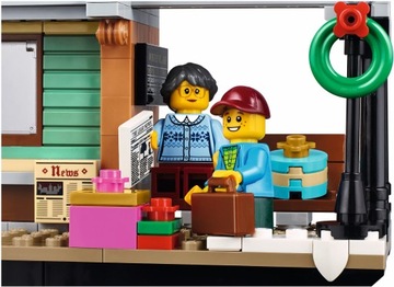 LEGO CITY 10259 ПЛАТФОРМА ЖЕЛЕЗНОДОРОЖНОГО ВОКЗАЛА ПУТЕВАЯ СТАНЦИЯ