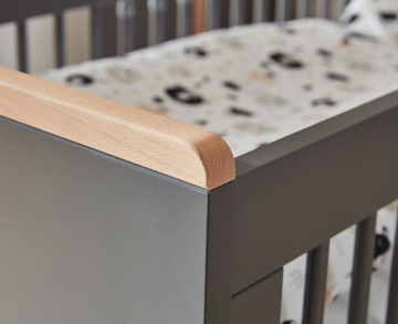 Pinio Snap Łóżeczko tapczanik 140x70 szare