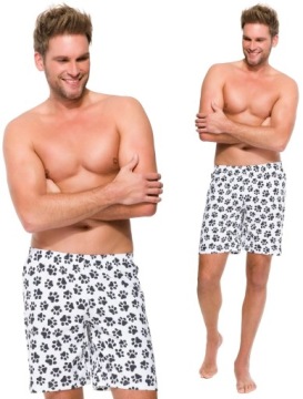 PIŻAMA BAWEŁNIANE KRÓTKIE SPODNIE DO SPANIA 4XL