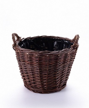 Плетеная крышка для цветочного горшка и корзина для цветов