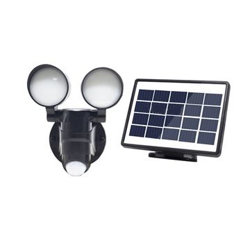 Lampa solarna 2 ruchome głowy 80Led 2200mAh 800 Lm