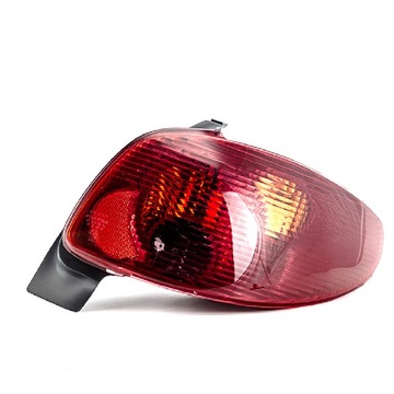 LAMPY TYLNE PEUGEOT 206 '03- LEWA+PRAWA DEPO