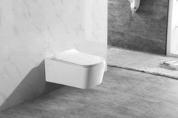 РАМА УНИТАЗА MEXEN СИДЕНЬЕ С ЧАШЕЙ БЕЗОБОДКИ YORK С КНОПКОЙ