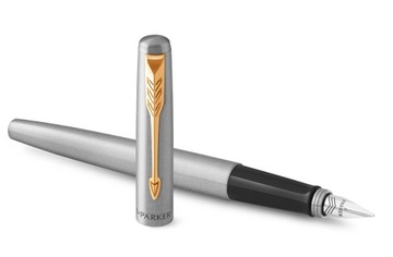 Ручка и шариковая ручка Parker Steel GT Jotter с ГРАВИРОВКОЙ
