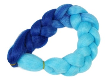 СИНТЕТИЧЕСКИЕ волосы для косичек.ЦВЕТНЫЕ косички.Наращивание волос в стиле омбре.