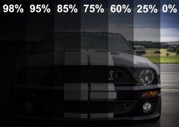 ПЛЕНКА ДЛЯ ТОНИРОВАНИЯ ОКОН 6 ОТТЕНКОВ 50 х 300см ЗАТЕМНЕНИЕ