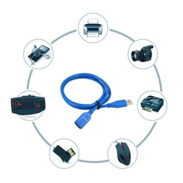 Przedłużacz kabel USB 3,0 AM -AF 1.5m