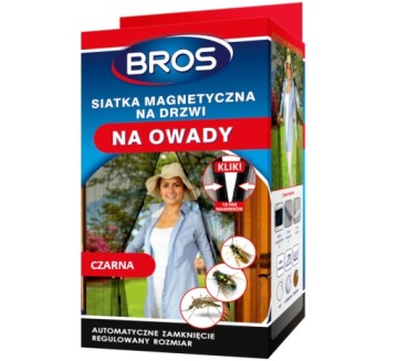 МАГНИТНАЯ СЕТКА ДЛЯ ДВЕРИ НАСЕКОМЫХ BROS 160x220