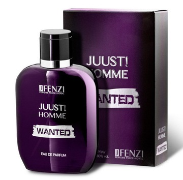 JUUST HOMME WANTED MEN EDP 100ml JFenzi *Fenzi