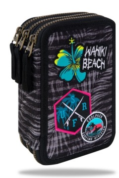Coolpack piórnik potrójny JUMPER 3 BADGES