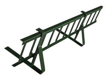 Płotek przeciwśniegowy 1,5m wysoki papa bitumiczna