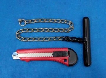 АВИАЦИОННАЯ РУЧКА С ЦЕПЬЮ