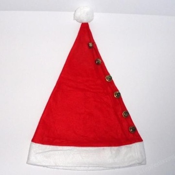ШАПКА САНТЫ С КОЛОКОЛЬЧИКАМИ - НИКОЛАЯ РОЖДЕСТВЕНСКАЯ