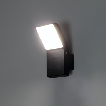 LAMPA ŚCIENNA ZEWNĘTRZNA OGRODOWA ELEWACYJNA LED