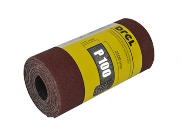 Наждачная бумага Drel Cloth в рулоне 2,5м 115мм Р100