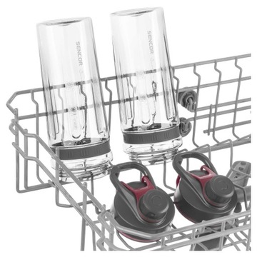 Блендер для смузи Sencor SBL7174RD + 2 бутылки 0,6л