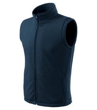 KAMIZELKA unisex POLAR, 11 kolorów, granat, r.XS