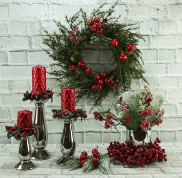 Венок-венок для украшения стола на дверь Ø32 DEcodomi