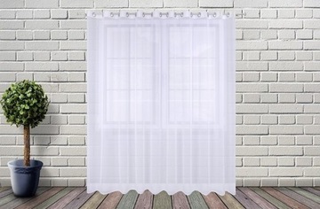 ШТОРА ВУАЛЬНАЯ, ШТОРА, люверсы, ЛЕНТА, 350x250см